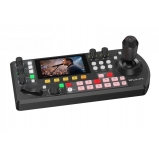 Bolin KBD Plus PTZ kameravezérlő, 255 kamera, érintő LCD, 4x élő nézet, NDI HX3, IP, 4 felhasználó
