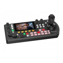 Bolin KBD Plus PTZ kameravezérlő, 255 kamera, érintő LCD, 4x élő nézet, NDI HX3, IP, 4 felhasználó