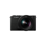 LUMIX DC-S9KE-K Full-Frame kompakt fényképezőgép váz és S-R2060 optika - koromfekete