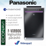 Panasonic F-VXR90G-K légtisztító, levegőtisztító, légmosó, párásító, vírus- és baktérium inaktivátor
