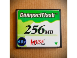 MUSE 256MB CF (Compact Flash) memóriakártya 6MBps 40x