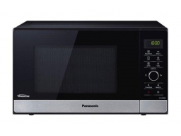 Panasonic NN-GD38HS inverteres mikrohullámú sütő grillezővel, Steam+ párolóedénnyel, 23 literes