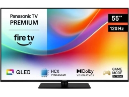 Panasonic TV-55W85BEZC 139cm-es 4K QLED 120Hz Smart TV beépített Fire TV-vel