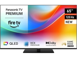 Panasonic TV-65W85BEZC 164cm-es 4K QLED 120Hz Smart TV beépített Fire TV-vel