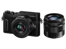 LUMIX  DC-GX880 fényképezőgép, 12-32mm / 35–100 mm cserélhető optikák, szelfi mód, Wi-Fi, 16MP, Post Focus