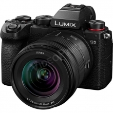 LUMIX DC-S5KE-K  FULL Frame, 4K váz és S-R2060 optika ,+ ajándék 50mm F1.8 objektív + Pénzvisszatérítés 80 000.- Ft!