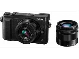 LUMIX DMC-GX80WEGK fényképezőgép, 12-32 és 35-100mm-es optikával 