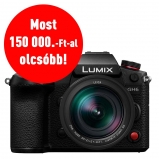 LUMIX DC-GH6E váz+LEICA 12-60mm optika,  5,7K 50p,  150 000.-Ft azonnali kedvezmény!  06.12