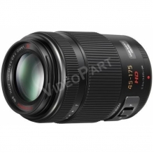 Panasonic Mikro 4/3-os rendszerű POWER ZOOM Lumix G X Vario objektív; 45-175 mm (35 mm ekv.: 90-350 mm) - fekete