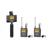 Saramonic UwMic9 Kit13, UHF Wireless and Audio Mixer Microphone System