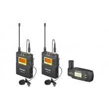 Saramonic UwMic9 Kit8, UHF Wireless Lavalier Microphone System