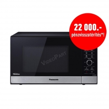 Panasonic NN-GD38HS inverteres mikrohullámú sütő grillezővel, Steam+ párolóedénnyel, 23 literes 11.24