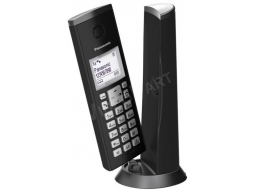 Panasonic KX-TGK210PDB Design DECT telefon fekete