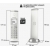 Panasonic KX-TGK210PDW Design DECT telefon fehér