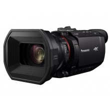 Panasonic HC-X1500E profi 4K kamera, Wi-fi, 4:2:2 10 bit, 2 optikagyűrű, 24x optikai zoom  12.13