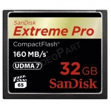32GB Extreme Pro CompactFlash 160MB/s