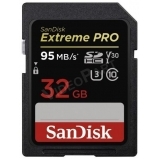 SanDisk 32GB EXTREME PRO kártya, 95Mb/s CL10,UHS-1