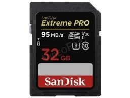 SanDisk 32GB EXTREME PRO kártya, 95Mb/s CL10,UHS-1