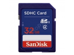 32GB SDHC  CL4 kártya