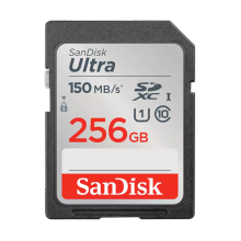 SanDisk 256GB ULTRA SD CL10,140Mbps kártya