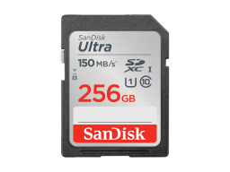 SanDisk 256GB ULTRA SD CL10,140Mbps kártya