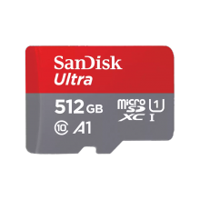 SanDisk 512GB MicroSD kártya CL10 150Mbp