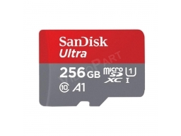 SANDISK MICROSD ULTRA® ANDROID KÁRTYA 256GB, 120MB/s, A1, Class 10, UHS-I