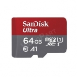 SanDisk 64GB MicroSD ULTRA® ANDROID kártya, 140MB/s, A1, Class 10, UHS-I