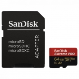 SanDisk 64GB MicroSD Extreme PRO kártya 170Mbps