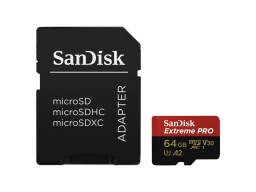 SanDisk 64GB MicroSD Extreme PRO kártya 170Mbps
