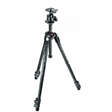 290 XTRA CARBON szénszálas, 3 szekciós tripod gömbfejjel