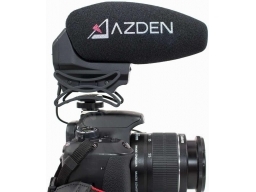 AZDEN SMX-30, kameramikrofon / DSLR mikrofon miniJack csatlakozással - választható sztereo vagy mono mód