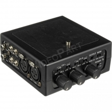 AZDEN FMX-DSLR fényképezőgéphez való 2 csatornás hangkeverő fantomtáppal