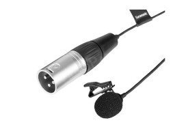 XLR klipsz mikrofon +48V kardioid irányérzékenység 6 méter vezeték