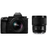 LUMIX DC-S5M2XWE FullFrame 4K fényképezőgép váz + R2060 + S50 optikák