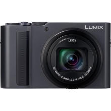  Panasonic Lumix DC-TZ300-S fényképezőgép, szürke, 1 hüvelykes képérzékelő, 15x optikai zoom, 20,1Mpixel 
