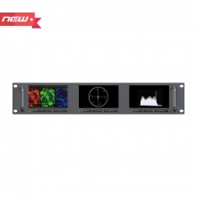 Lilliput RM-503S 3x 5 hüvelykes rack monitorsor 3G-SDI/HDMI