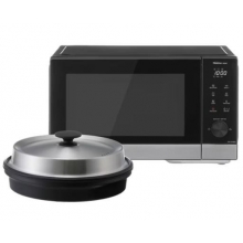 Panasonic NN-GD38QS inverteres mikrohullámú sütő grillezővel, Steam Plus párolóedénnyel, 29 literes