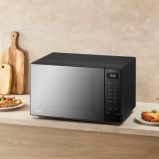 Panasonic NN-GT65QBEPG mikrohullámú sütő, 31 l, grill, inverter, 1000/1100W, 23 program
