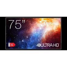 Optoma kijelző 75' / 4K UHD / Android 11 190,5 cm 450 cd/m²  24/7