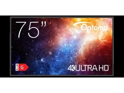 Optoma kijelző 75' / 4K UHD / Android 11 190,5 cm 450 cd/m²  24/7