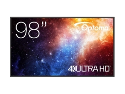 Optoma kijelző 98' / 4K UHD / Android 11 üzleti kijelző, Optoma 24/7 LFD 500cd/m2, 2xHDMI/2xUSB/LAN, Bluetooth, WiFi
