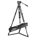 Sachtler System Ace M GS - Alumínium állvány fluid fejjel, Ace 75/2 D állvánnyal, padlóterpesszel, hordtáskával 4 kg terhelésig