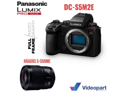 LUMIX DC-S5M2E Full-frame, tükör nélküli készülékváz