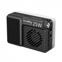 SmallRig RM 25C mini LED videó lámpa, 25W, 3070lux, 2.500-10.000K, CRI 96 TLCI 99, dimmelhető