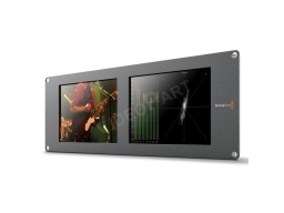 BlackMagic SmartScope Duo 4K rack monitor 2x 8