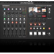 Roland SR-20HD kép/hang keverő, monitor, rögzítő/bejátszó, közvetítő egység