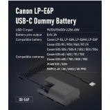 Swit Canon DB-E6P USB-C műakkumulátor