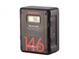 Swit PB-S146S V-lock digitális akkumulátor, 146Wh, 2x D-tap, 1x USB, LCD kijelzés