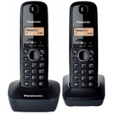 Panasonic KX-TG1612HGH DUO DECT telefon - szürke